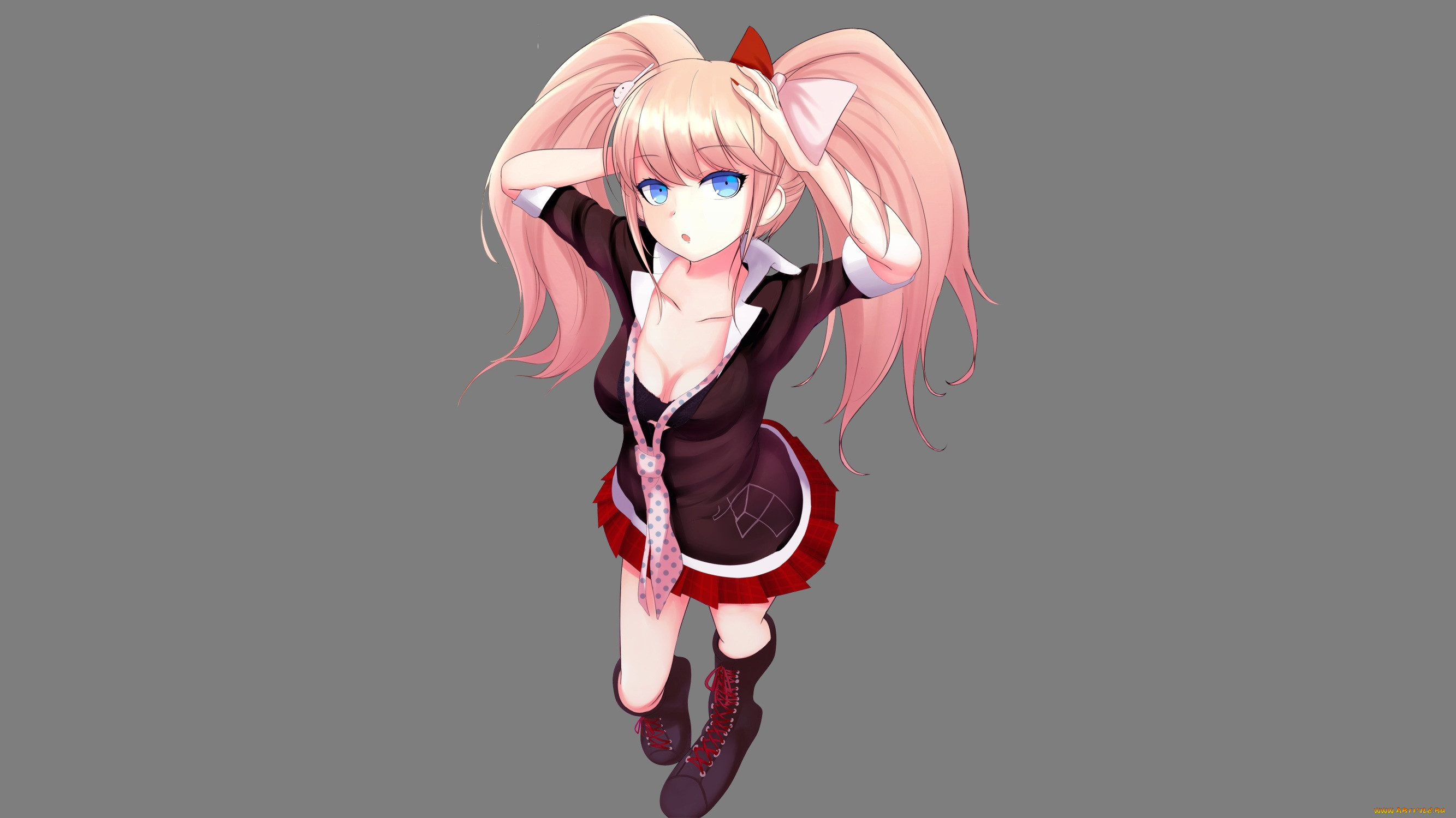 , danganronpa, enoshima, junko, dangan-ronpa, , , chiriera